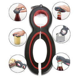 6 in 1 Multi Function Bottle Opener